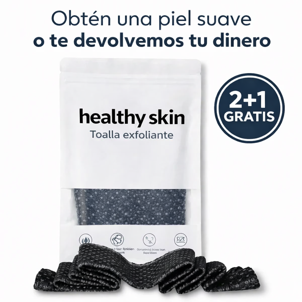 TOALLA EXFOLIANTE ANTIBACTERIANA PARA DUCHA